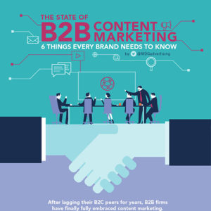 Vorschau Infografik B2B Content Marketing