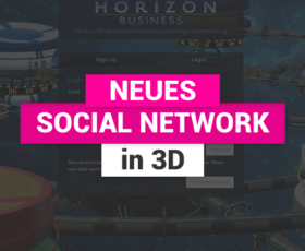 Neues soziales Netzwerk in 3D ab Mitte Dezember online