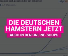 Die Deutschen hamstern jetzt auch in den Online-Shops